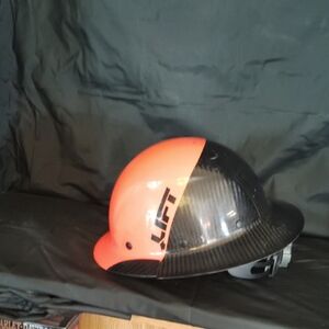 Black and Orange Hard Hat